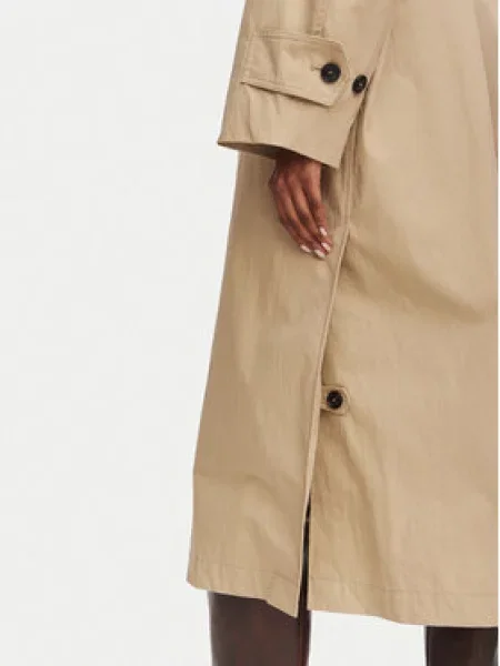Weekend Max Mara Demisezoninis paltas Angus smėlio