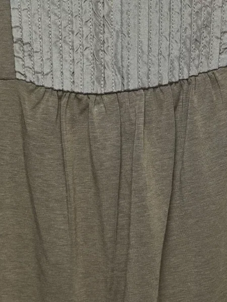 Bluză Weekend Max Mara fără mâneci plisată maro