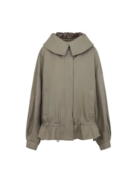 Kurtka Dries Van Noten brązowa