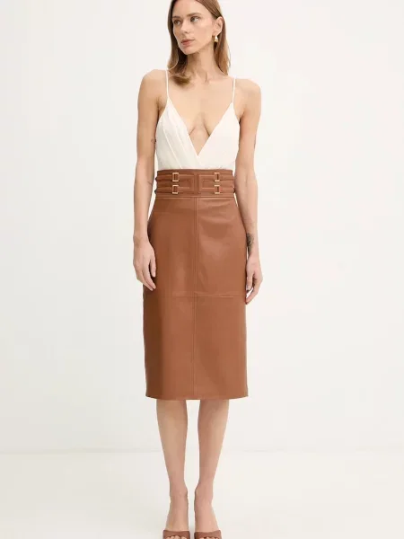 Elisabetta Franchi body bej