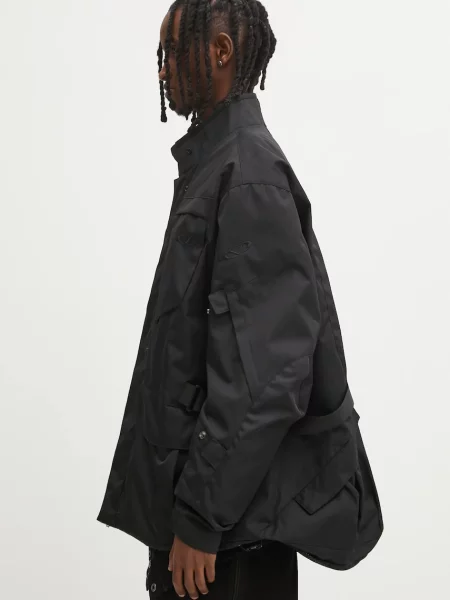 Μπουφάν VETEMENTS Biker Parka μαύρο