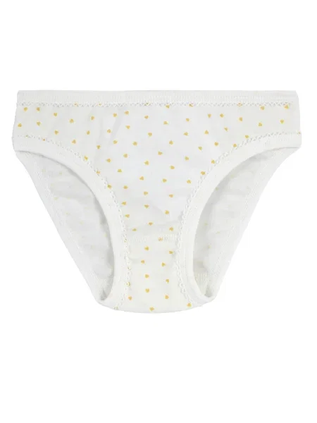Chiloți copii Petit Bateau alb