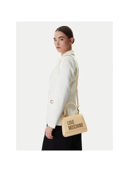 Torebka LOVE MOSCHINO beżowa