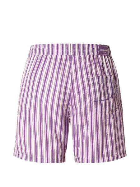 Pantaloni scurți Jacob Cohën cu cordon violet