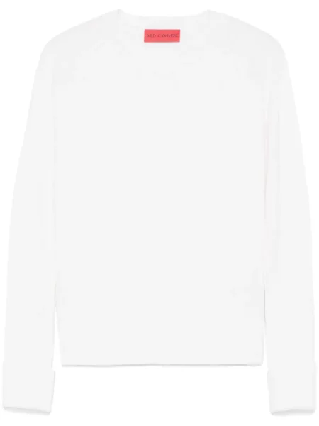 Pulover Wild Cashmere din cașmir alb