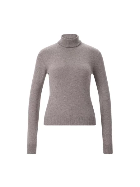 Sweter Saint Laurent brązowy