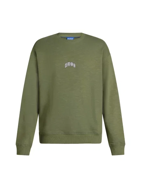 HUGO Tricou Nedrick amestecat verde