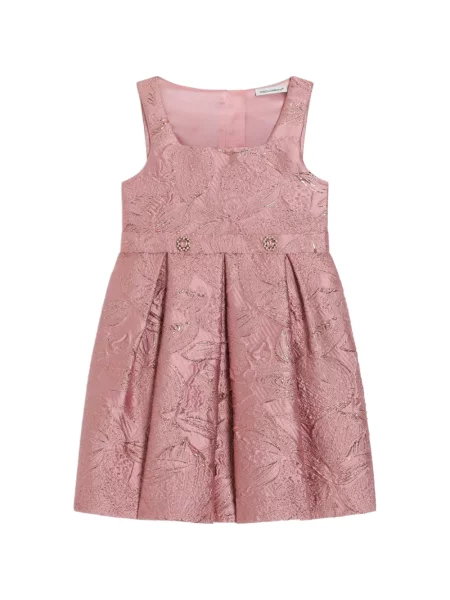 Dětské šaty Dolce & Gabbana růžové