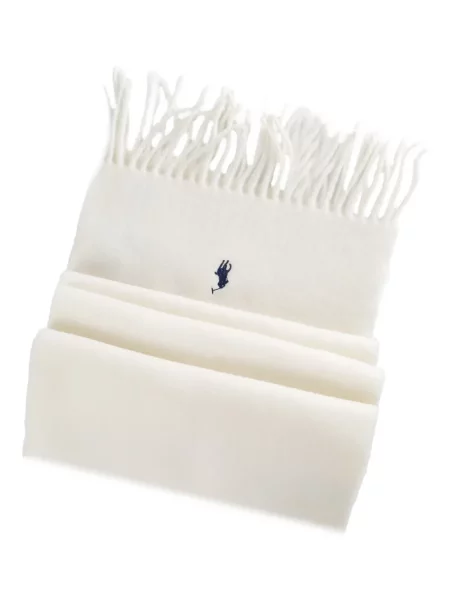 Kołnierzykowy polo Polo Ralph Lauren z frędzli w paski czerwone