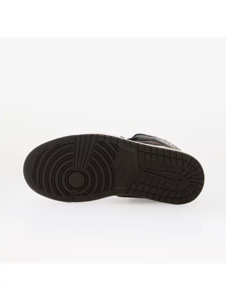 Сникърси Air Jordan 1 Mid SE Black/ Chalk-Velvet Brown EUR черно