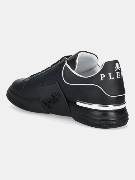 Kožené tenisky Philipp Plein Phantom Kicks černá