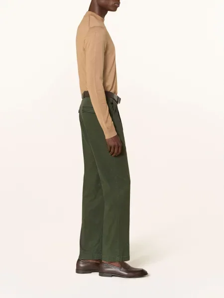 Boglioli Chinosy Regular Fit gruen
