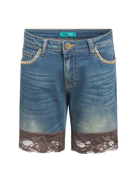 Szorty jeansowe Tooche niebieskie
