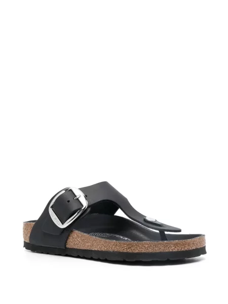 Papuci Birkenstock cu cataramă negru
