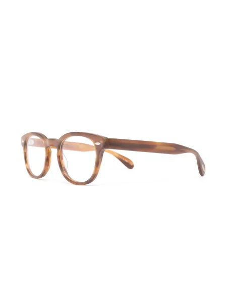 Saulės akiniai Oliver Peoples ruda