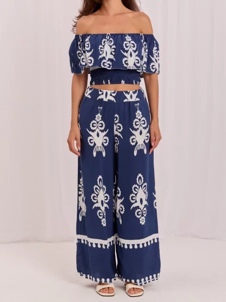 Obleka Italy Moda modra