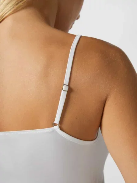 Halka z satyny model ‘Satin Deluxe’ Hanro biała