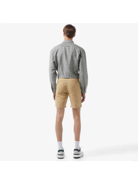 Lacoste Bermudy Lacoste beżowe