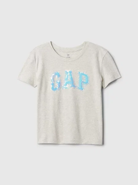 Tricou copii Gap gri