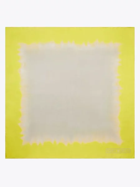 Fular Tory Burch de mătase cu legături