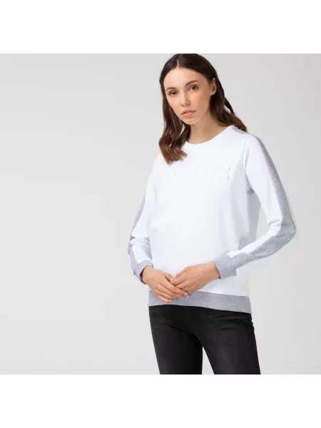 Lacoste Bluza Z Kapturem biała