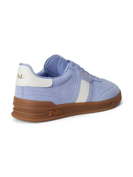 Замшевые кроссовки Polo Ralph Lauren