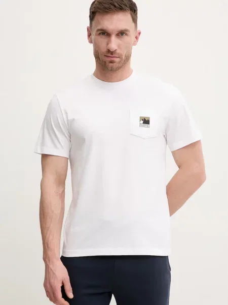 Tricou The North Face Mountain Logo Relaxed Short Sleeve Tee-Graphic TNF White L alb