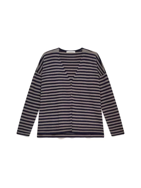 Kardigan Maliparmi wełniany niebieski