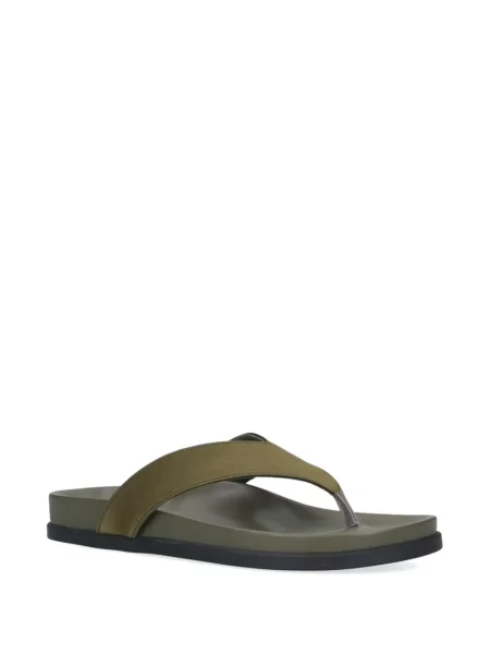 Sandale Ancient Greek Sandals din piele fără toc verde
