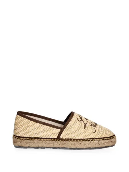 Espadrile Love Moschino cu broderie