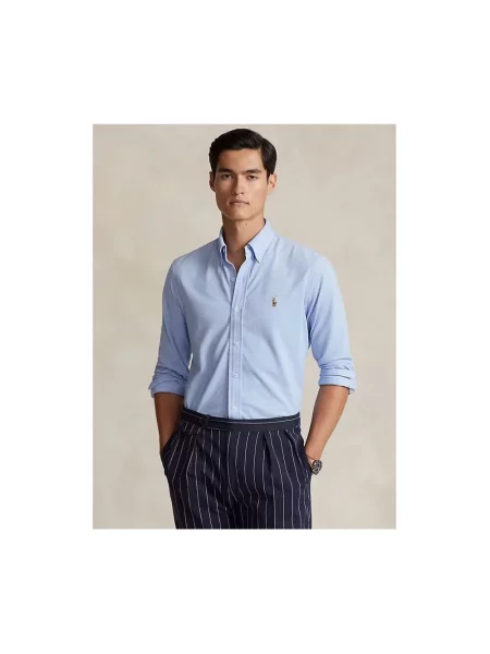 Koszula Polo Ralph Lauren casual niebieska