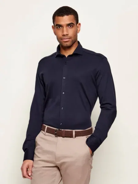 BOSS BLACK Cămașă negru