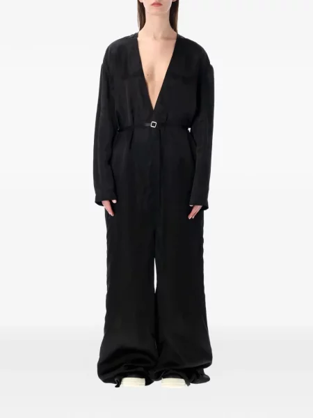 Salopetă Rick Owens lungă negru