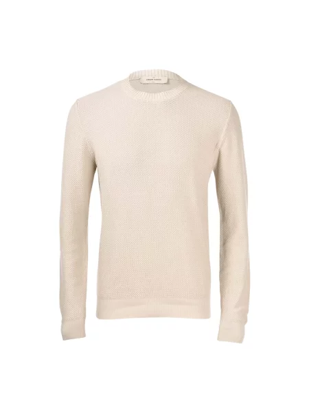 Dzianinowy sweter Gran Sasso beżowy