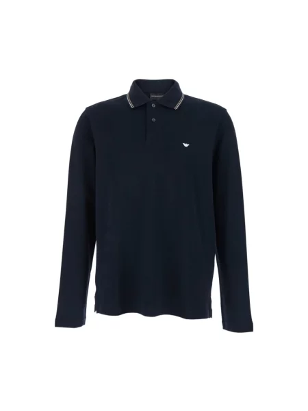 Koszulka polo Emporio Armani niebieska