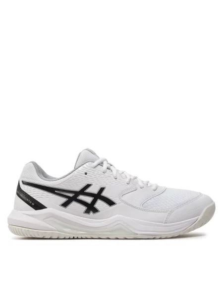 Buty do tenisa ASICS Gel-Dedicate 8 white/black białe