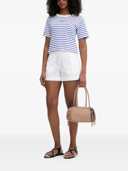 Tricou Twinset cu dungi alb