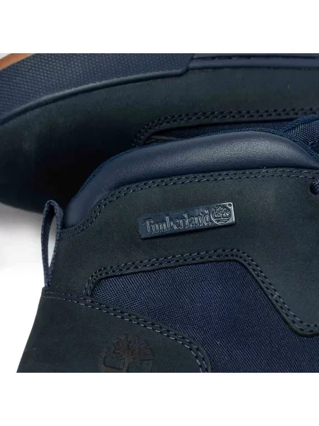 Sneakersy Timberland skórzane niebieskie