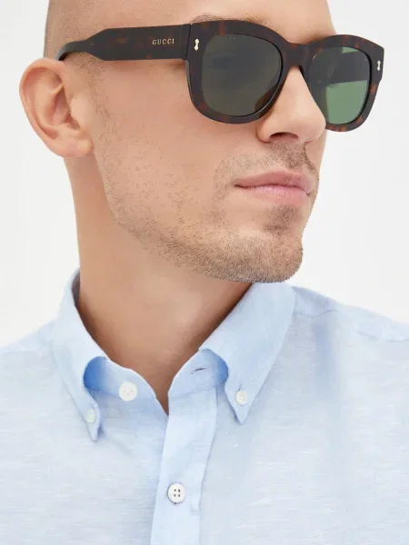 Gucci ochelari de soare barbati maro