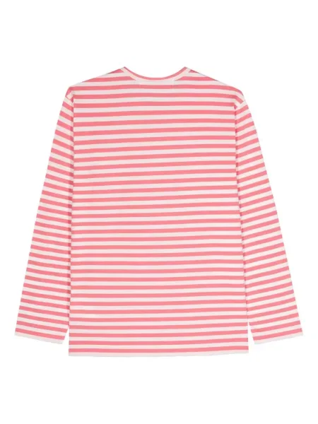 Tričko Comme Des Garçons Play růžové