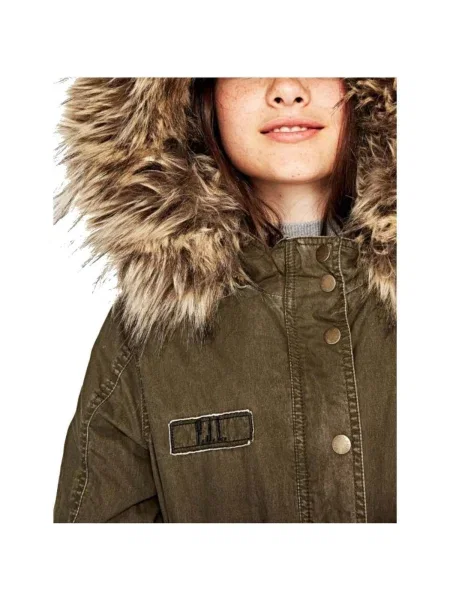 Geacă de blugi copii Pepe Jeans verde