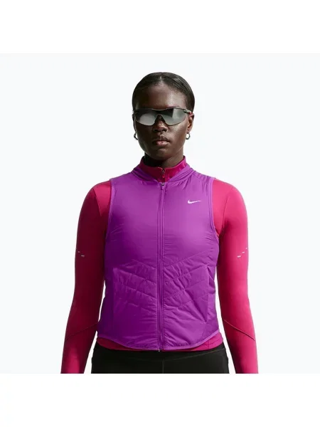 Vestă pentru femei Nike Tempo bold berry