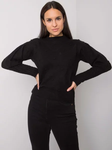 Pulover Rue Paris negru