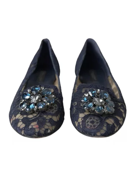 Balerinki Dolce And Gabbana niebieskie