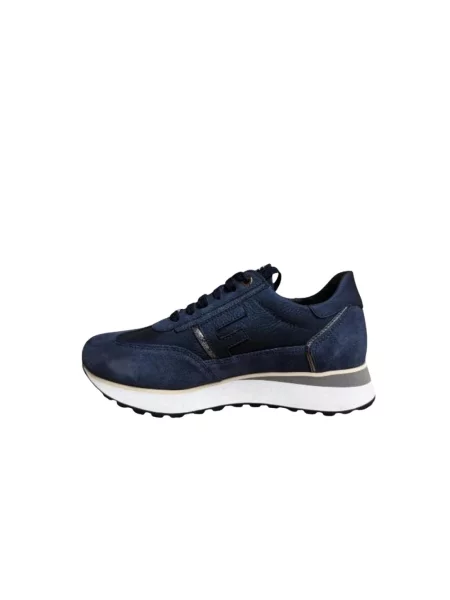 Sneakersy Footnotes zamszowe niebieskie