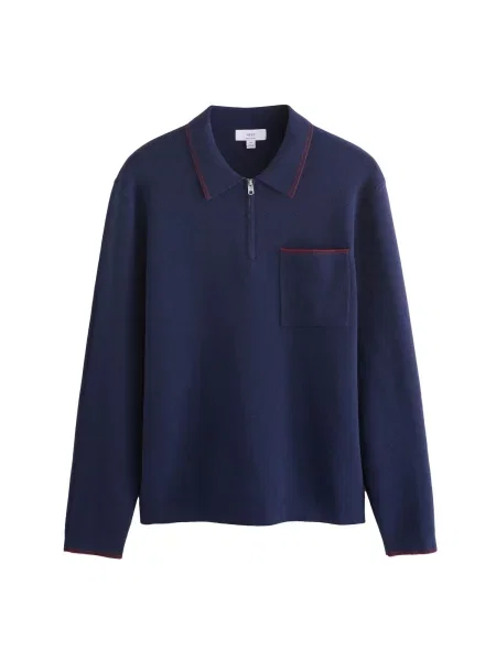 Next Pulover N. Premium bleumarin