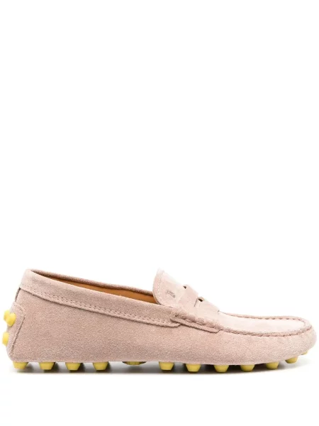 Pantofi loafer Tod's din piele de căprioară