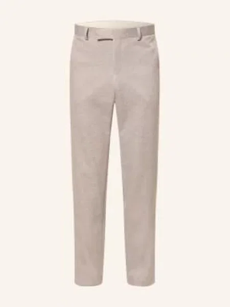Boss Spodnie Do Garnituru Genius Slim Fit beige beżowe