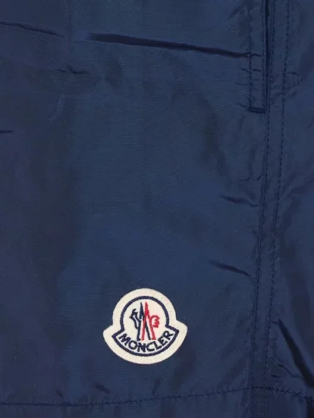 Kupaće gaće Moncler s autogramom plava