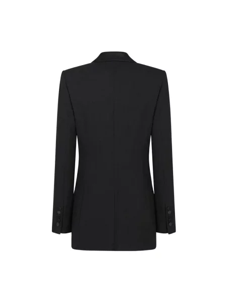 Marynarka Tom Ford wełniana dwurzędowa czarna